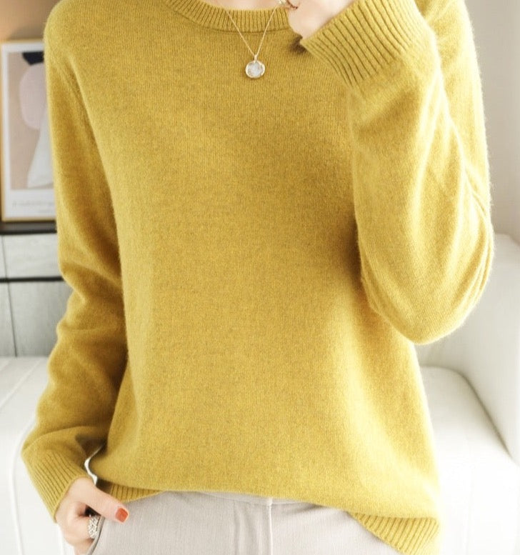 Litzy Jersey Elegante para Mujer – Suéter de Punto Casual Chic Moderno