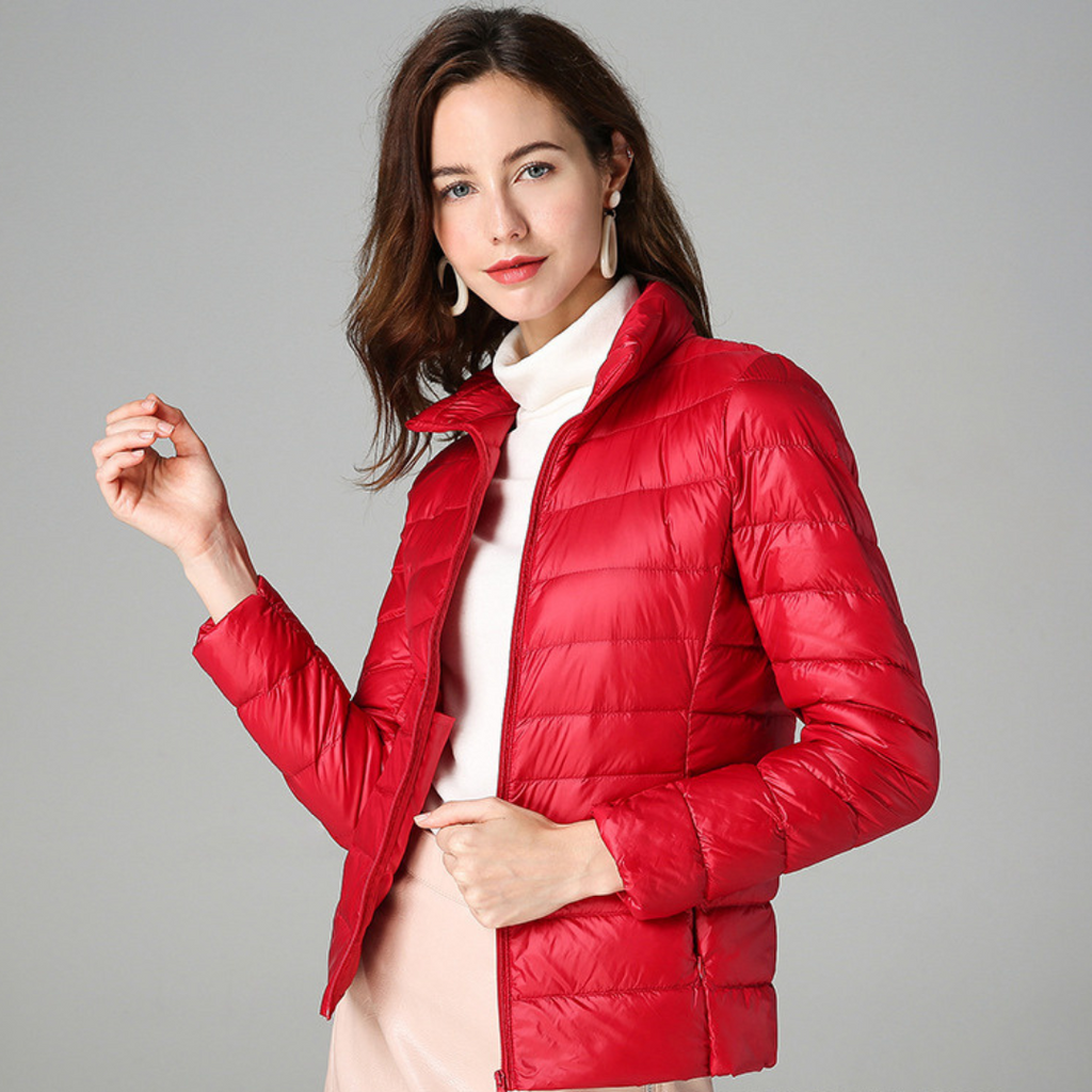Aurora Chaqueta Impermeable para Mujer – Abrigo Ligero Waterproof Chic