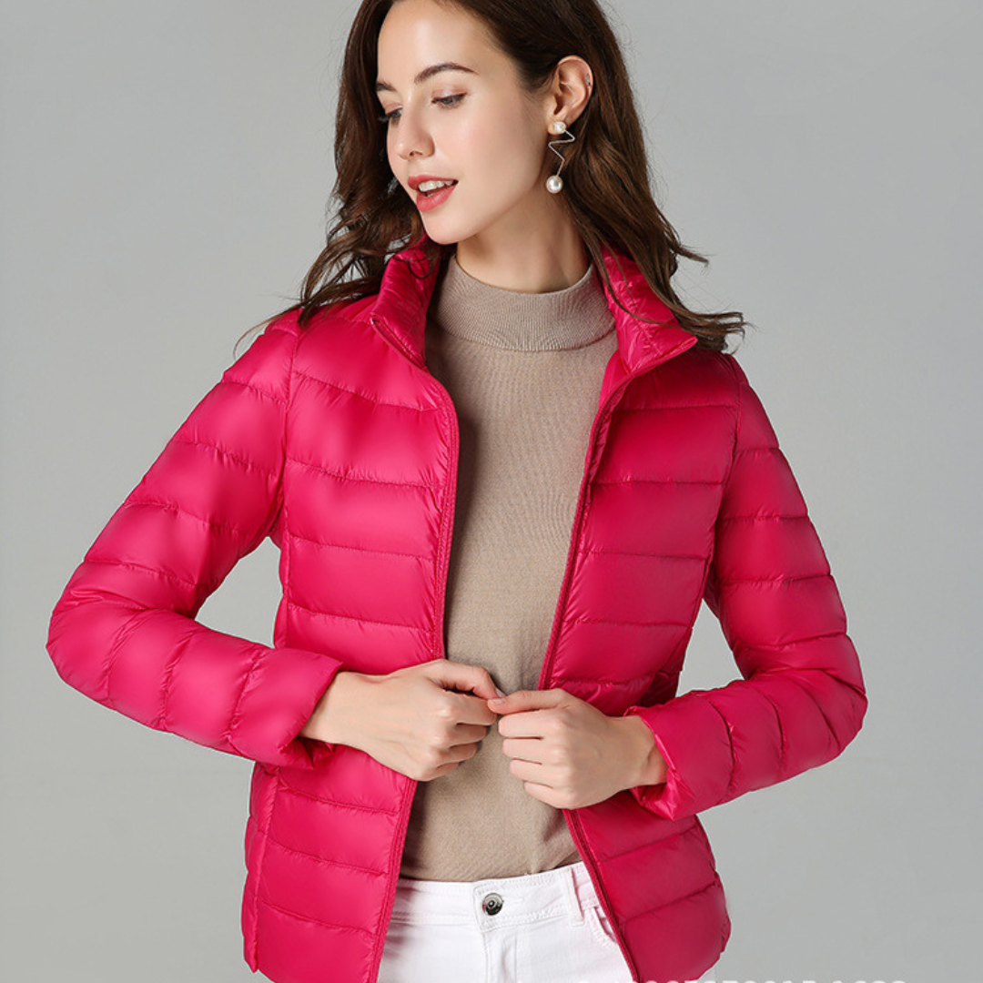 Aurora Chaqueta Impermeable para Mujer – Abrigo Ligero Waterproof Chic