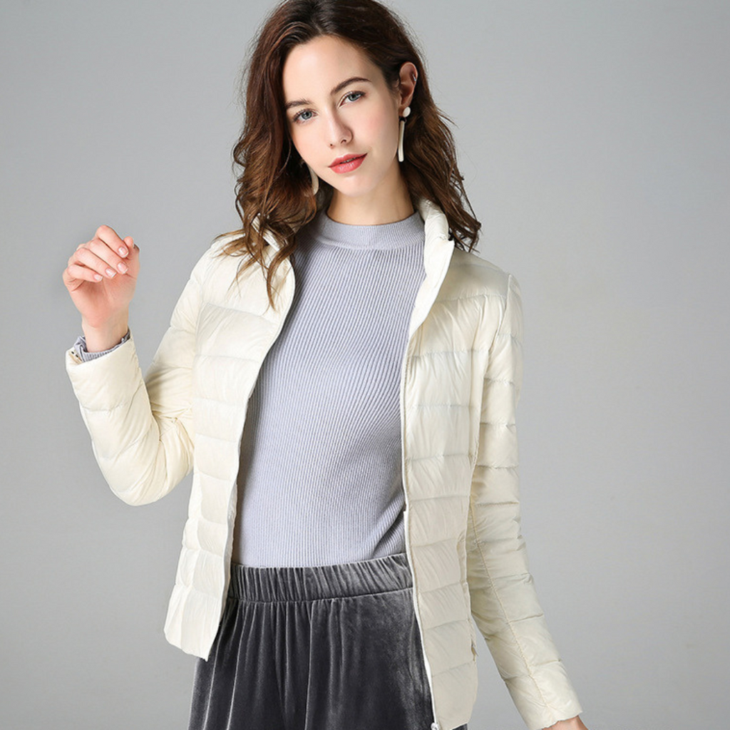 Aurora Chaqueta Impermeable para Mujer – Abrigo Ligero Waterproof Chic