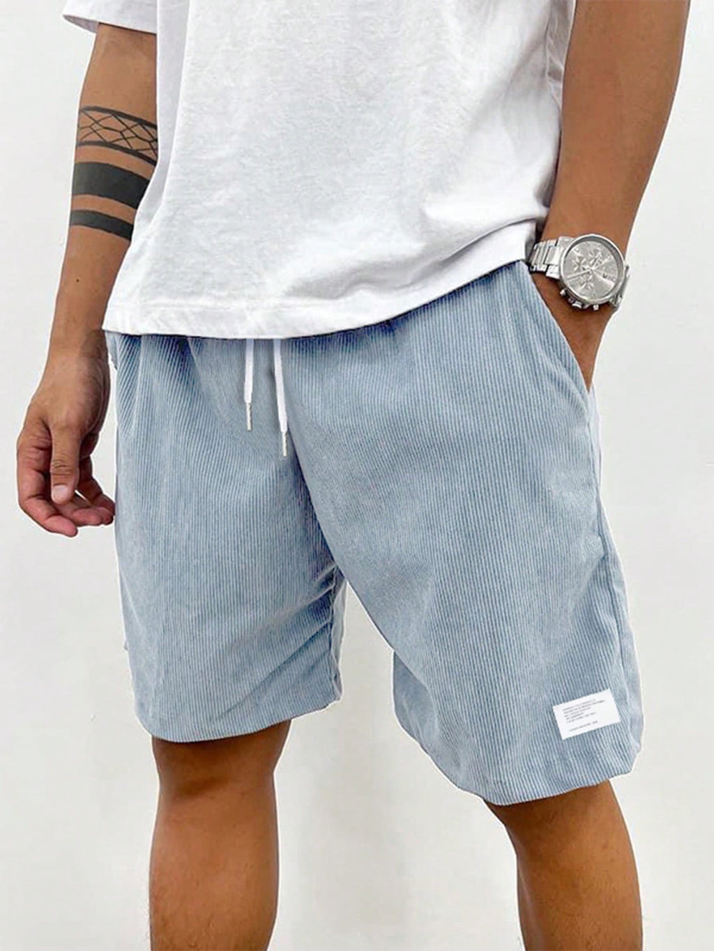Zachary Shorts de Pana para Hombre – Bermudas Casual Elegantes y Cómodas