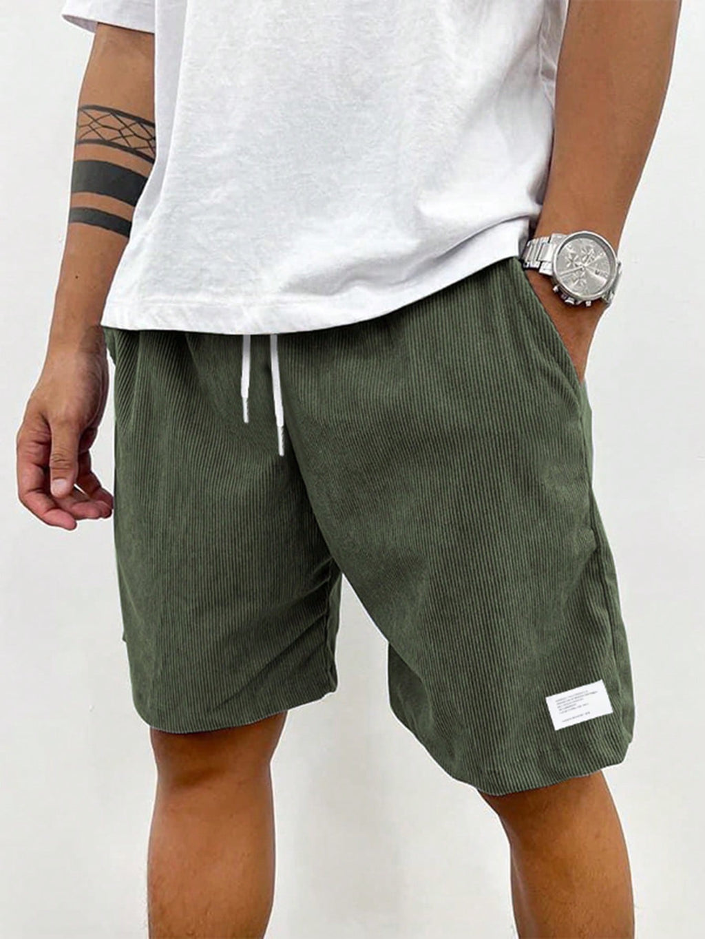 Zachary Shorts de Pana para Hombre – Bermudas Casual Elegantes y Cómodas