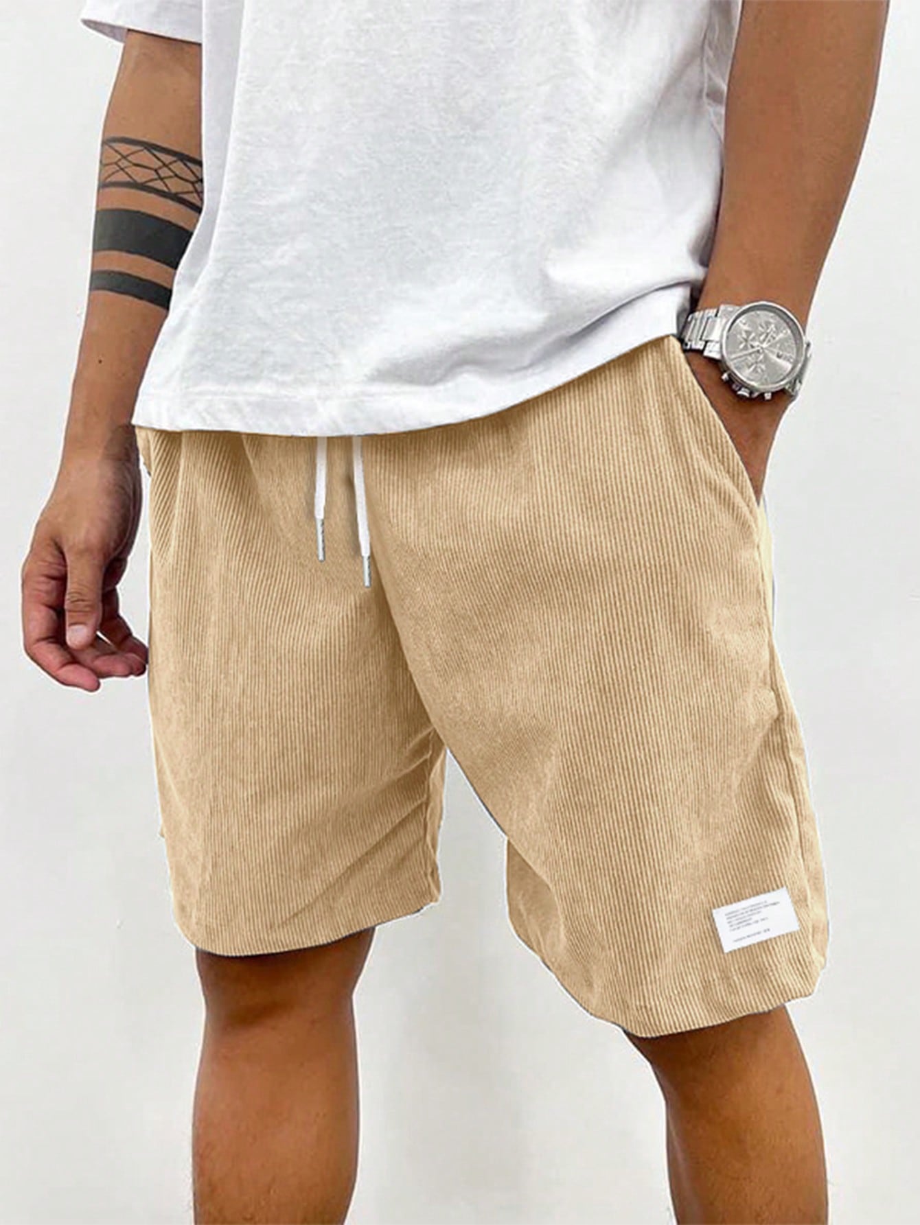 Zachary Shorts de Pana para Hombre – Bermudas Casual Elegantes y Cómodas
