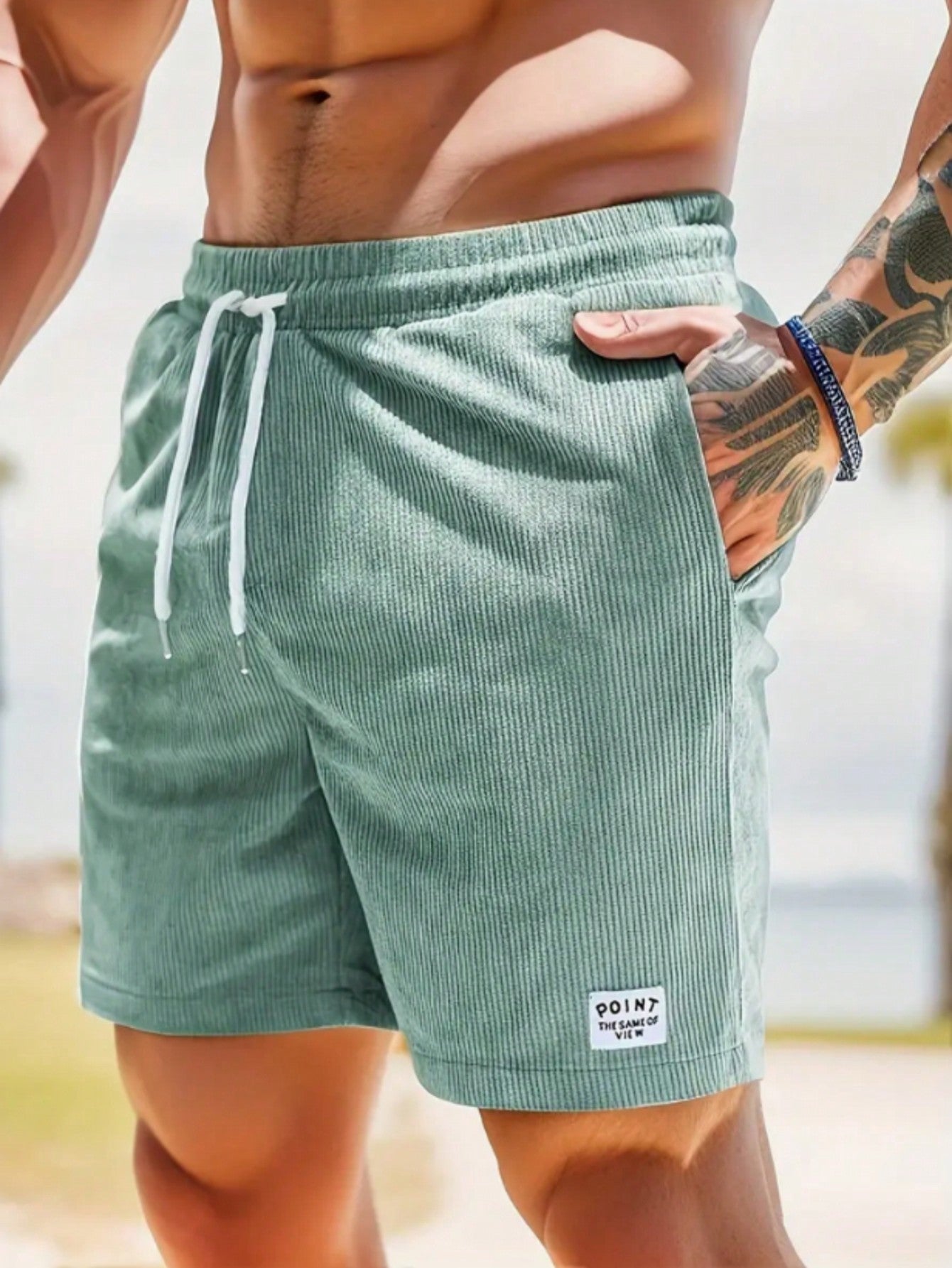 Zachary Shorts de Pana para Hombre – Bermudas Casual Elegantes y Cómodas