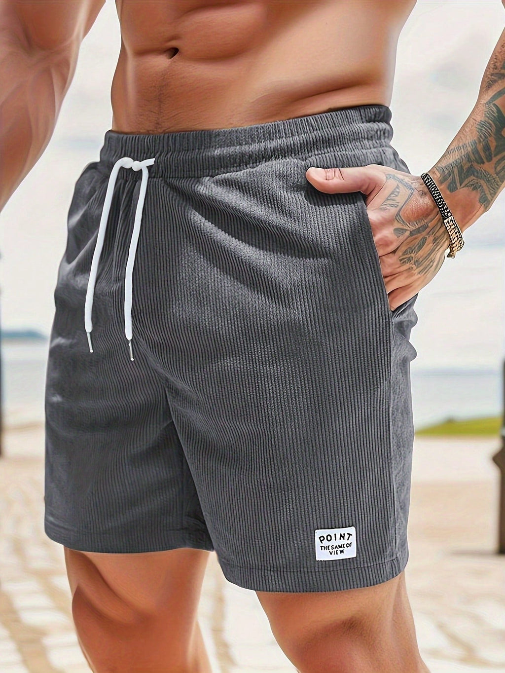 Zachary Shorts de Pana para Hombre – Bermudas Casual Elegantes y Cómodas