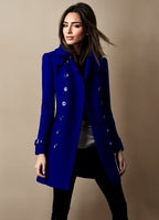 Josephine Abrigo Elegante para Mujer – Abrigo Clásico Chic Sofisticado Invierno