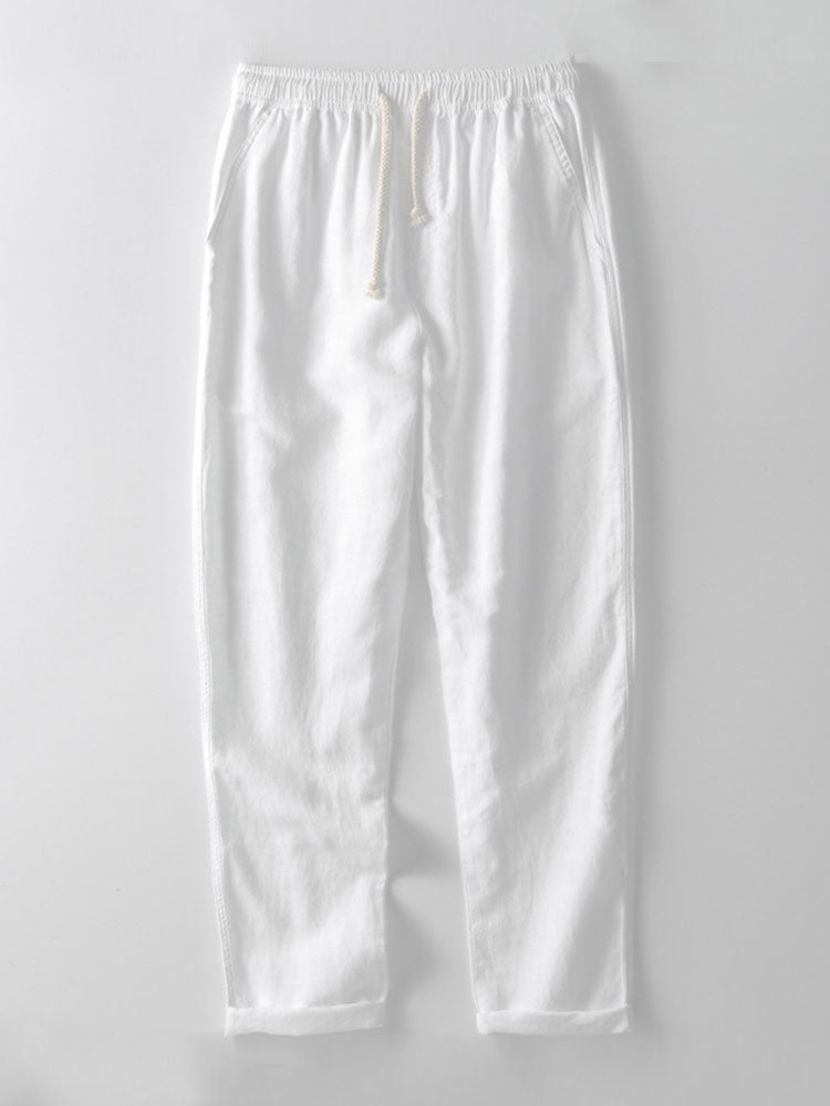 Richard Conjunto de Verano para Hombre – Set Elegante Camisa y Pantalón Lino