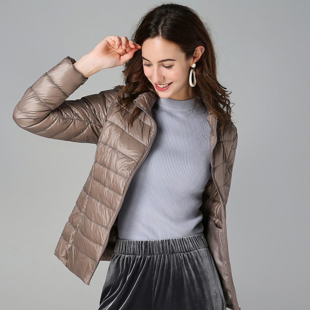 Aurora Chaqueta Impermeable para Mujer – Abrigo Ligero Waterproof Chic