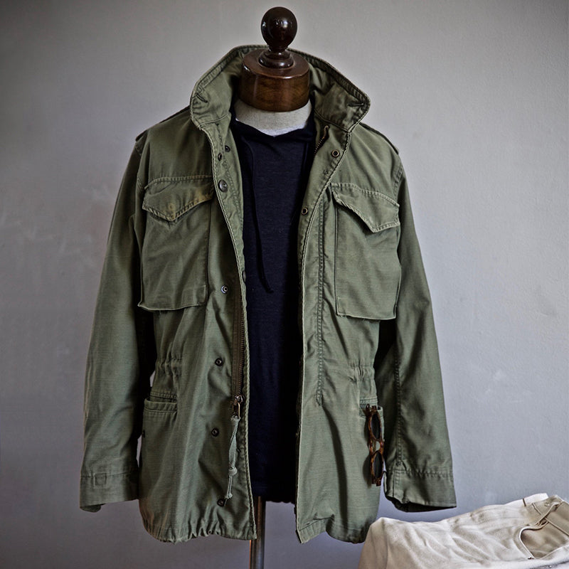 Ethan Chaqueta Militar para Hombre M-65 – Estilo Vintage Funcional y Resistente