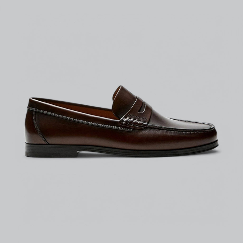Joel Mocasines de Cuero para Hombre – Zapatos Slip On Casual Elegante