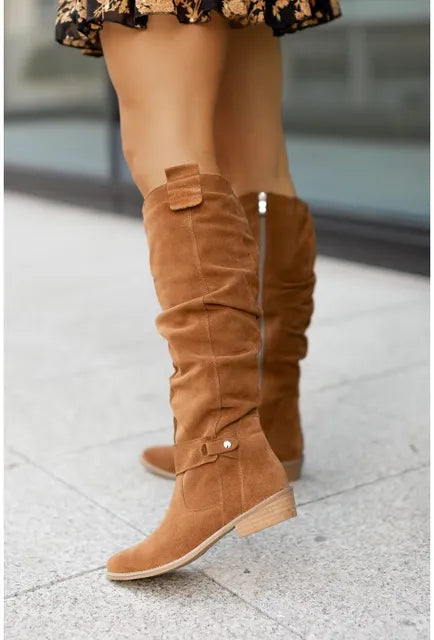 Murcia Botines de Cuero para Mujer – Botas Artesanales Elegantes Premium Chic