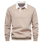 Hugo Jersey Polo para Hombre – Suéter Elegante de Manga Larga Transpirable