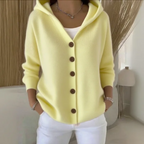 Cataleya Cárdigan para Mujer – Chaqueta de Punto Suave Casual Chic