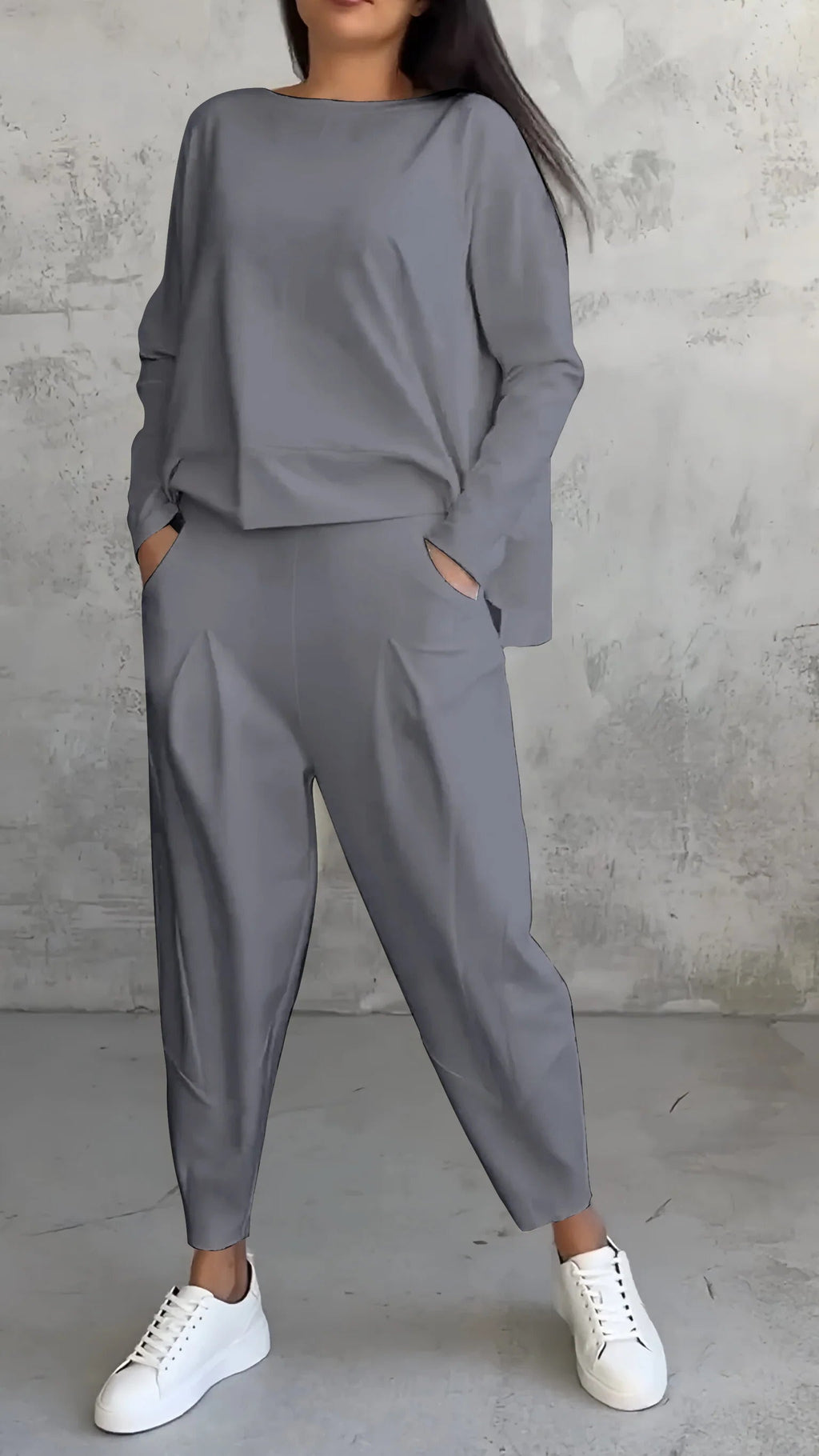Emilie Conjunto Elegante para Mujer – Set Ajustado Casual Chic Moderno
