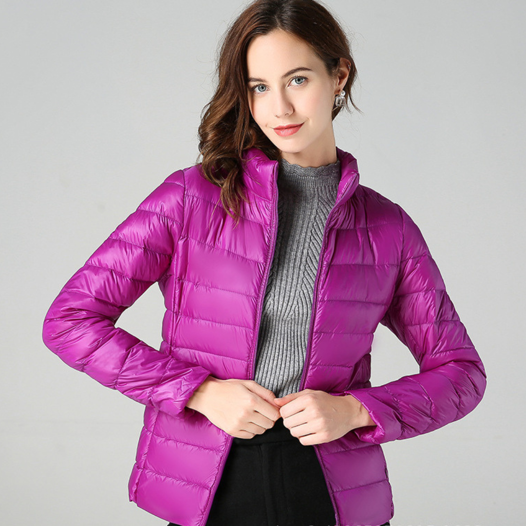 Aurora Chaqueta Impermeable para Mujer – Abrigo Ligero Waterproof Chic