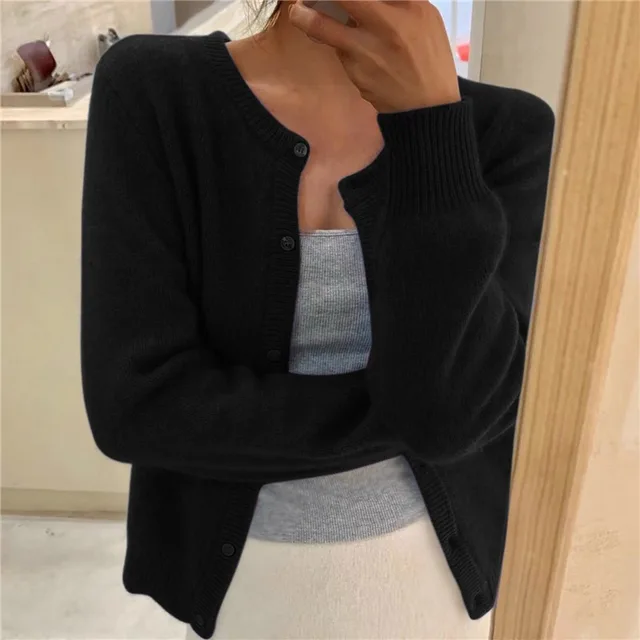 Sydney Cárdigan para Mujer – Chaqueta de Punto Elegante Oversize y Suave