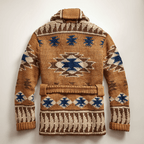 Arman Cárdigan Jacquard para Hombre – Chaqueta Punto Western Elegante