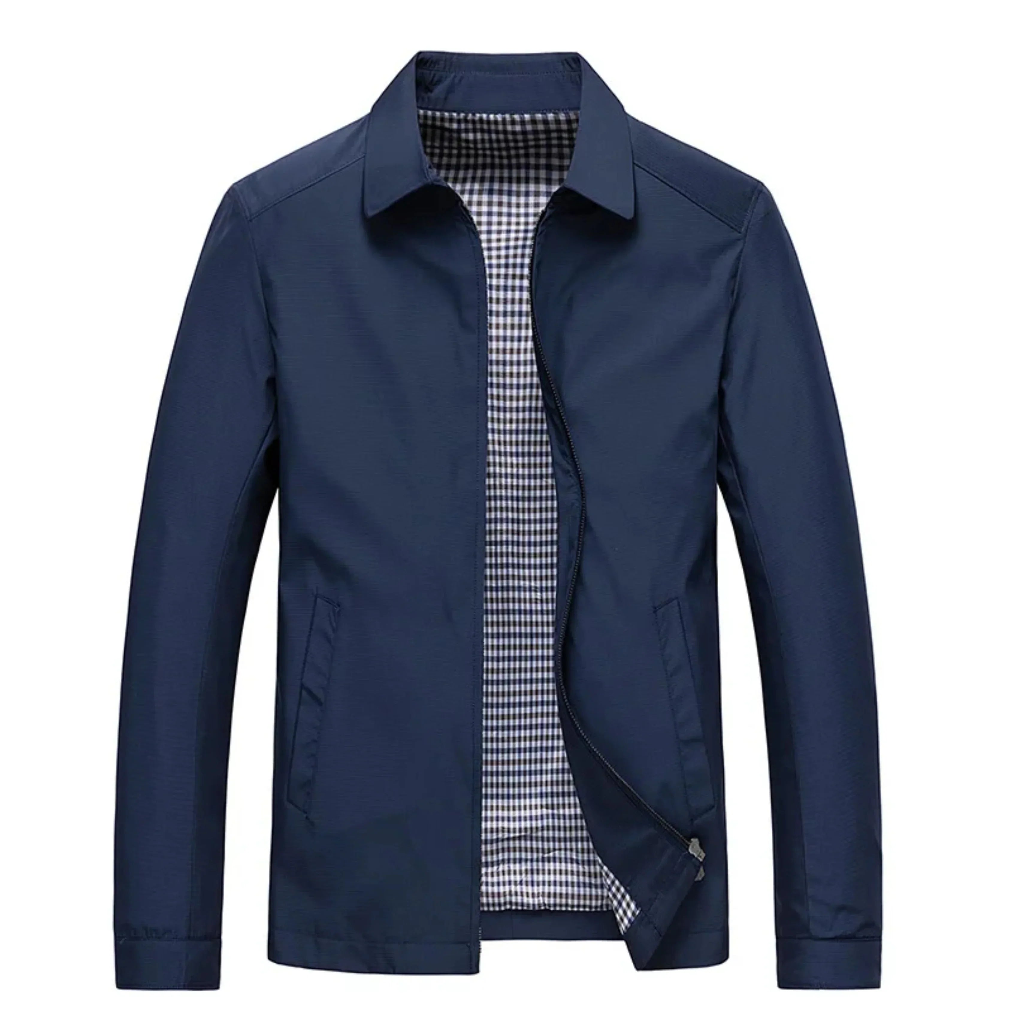 Ryan Trench Coat para Hombre – Abrigo Impermeable Elegante Casual Chic Moderno