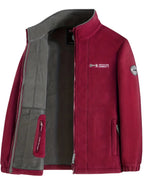 James Chaqueta Polar para Hombre – Forro Outdoor Térmico y Transpirable