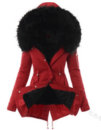 Polly Abrigo Largo de Invierno para Mujer – Chaqueta Elegante Térmica Chic