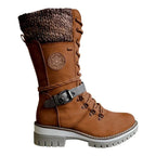 Kylee Botas Altas de Invierno para Mujer – Botas Cálidas Elegantes Chic