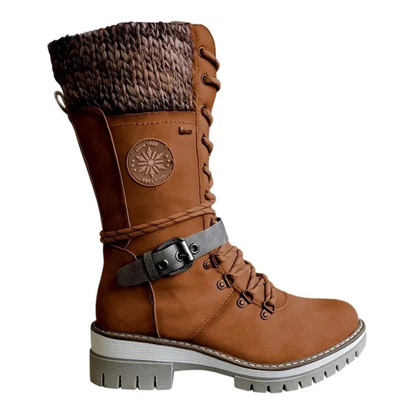 Kylee Botas Altas de Invierno para Mujer – Botas Cálidas Elegantes Chic