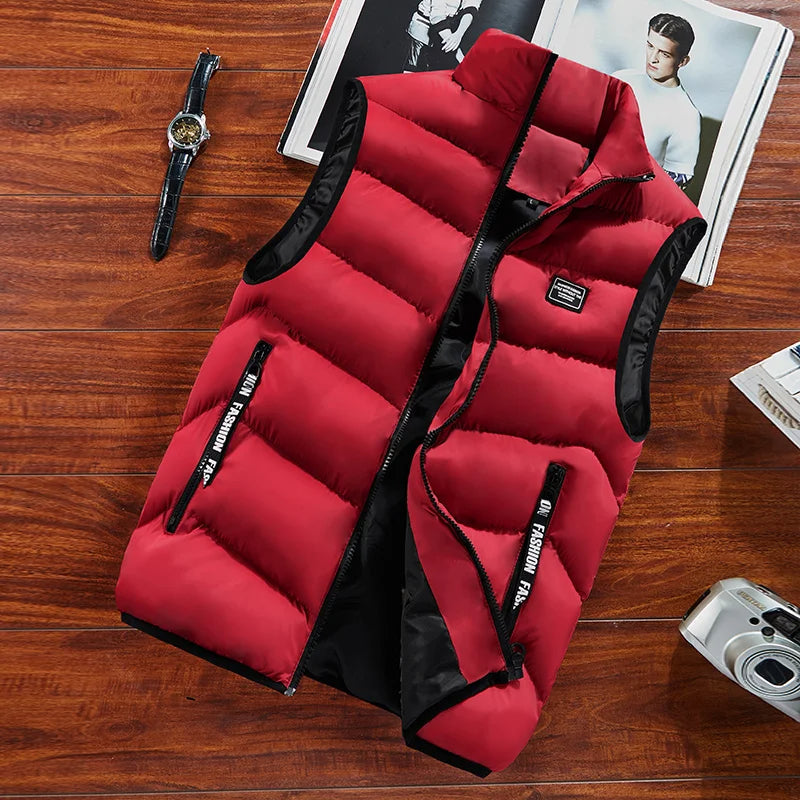 Clarence Chaleco Acolchado para Hombre – Gilet sin Mangas Cálido y Moderno