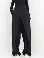 Emma Pantalón Oversize para Mujer – Pantalón Baggy Casual Chic Fluido