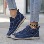 Eva Zapatillas Cómodas para Mujer – Sneakers Ergonómicas de Cuero Ligero
