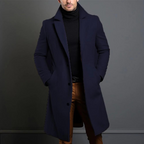 William Abrigo de Lana para Hombre – Chaqueta Elegante Clásica y Cálida Premium