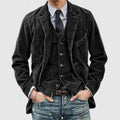 James Blazer de Pana para Hombre – Americana Elegante con Chaleco Clásico