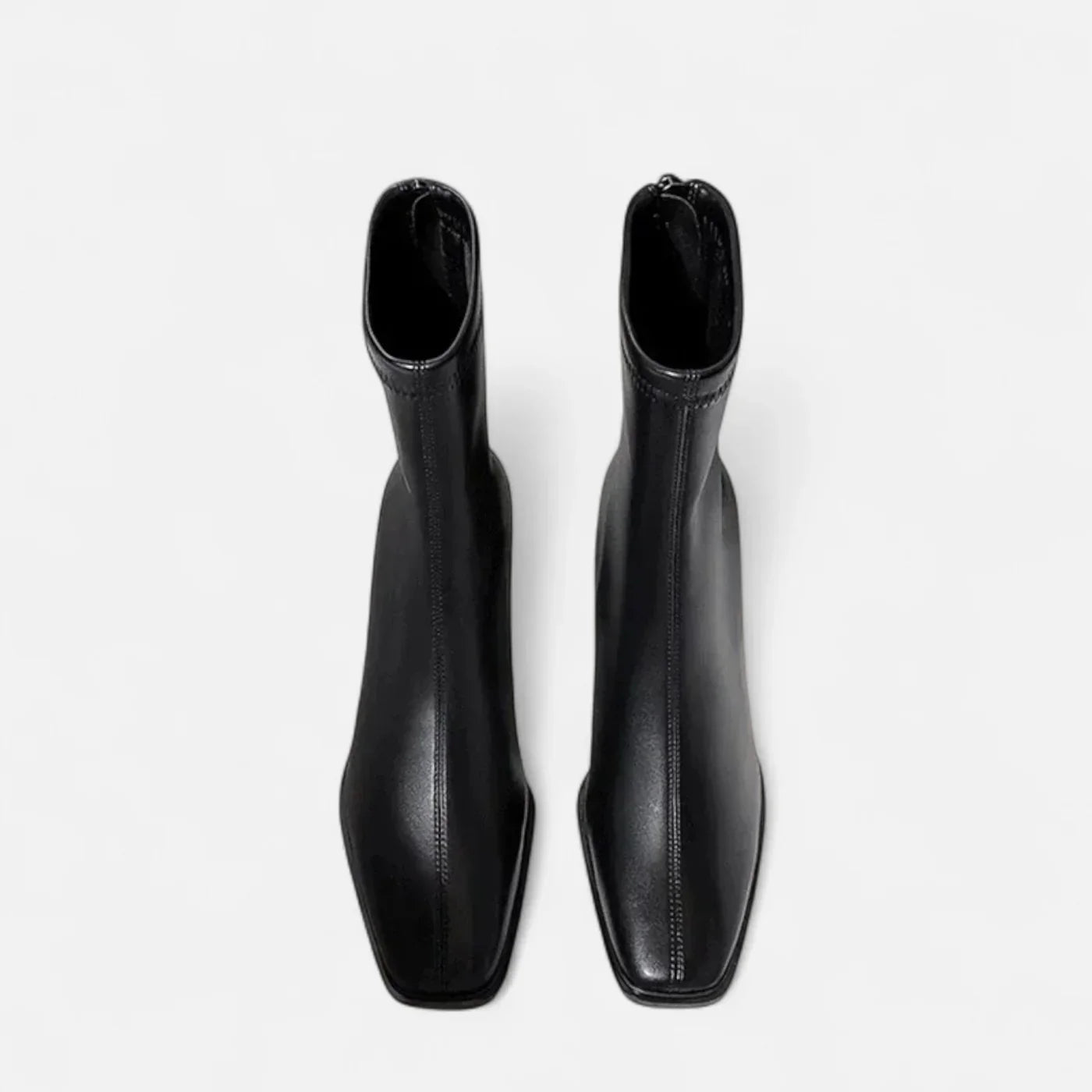 Madison Botines para Mujer – Botas Vintage Punta Cuadrada Invierno Chic