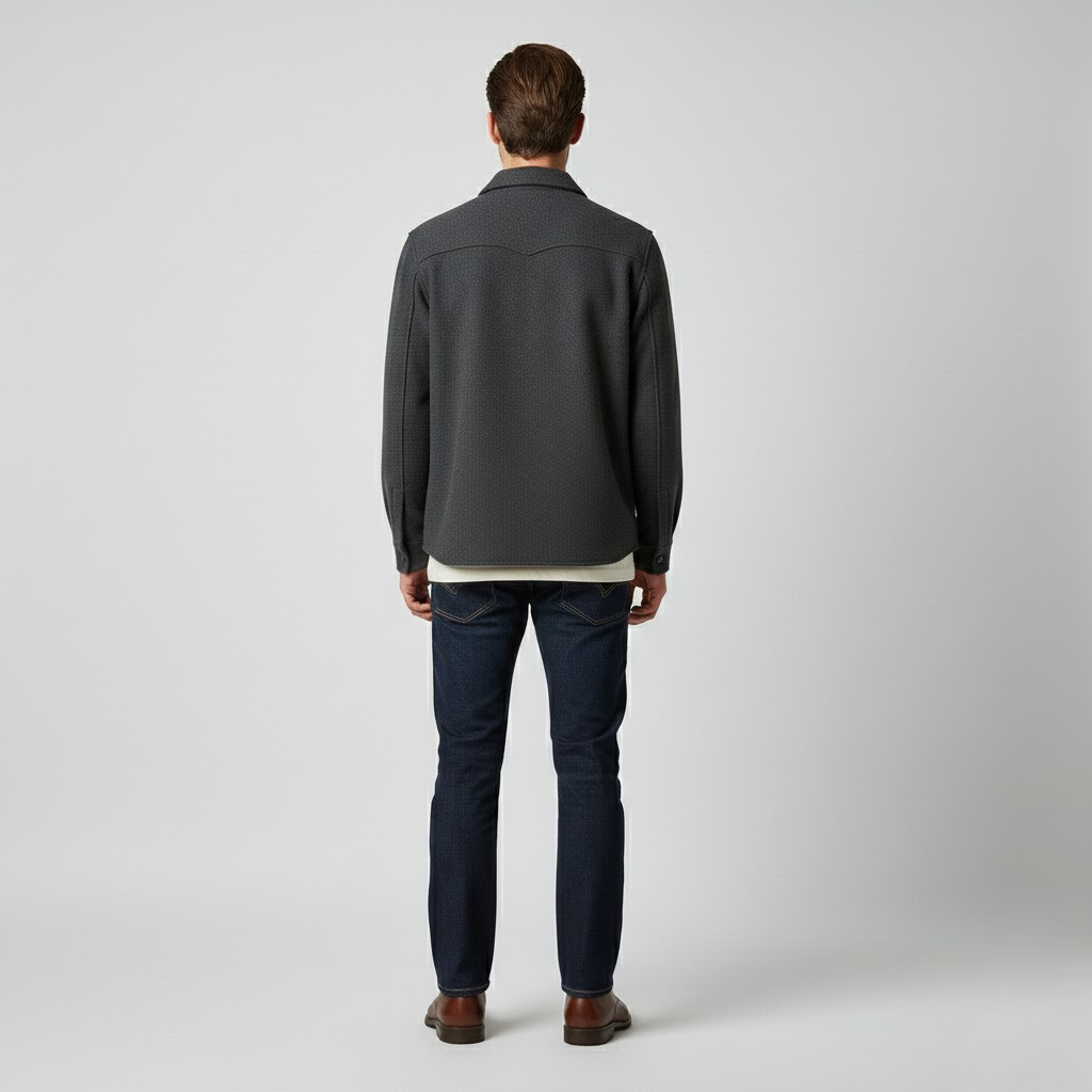 Sobrecamisa con botones en la parte delantera