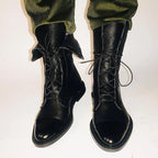 Zuriel Botas de Cuero para Mujer – Botines Elegantes con Tacón Cómodo Chic