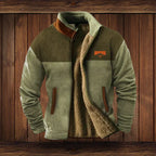 Ethan Chaqueta Hombre Estilo Western – Forro Polar Cálido y Diseño Étnico Moderno