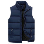 Ethan Chaleco Hombre – Chaleco Acolchado Impermeable y Ligero con Cuello Alto