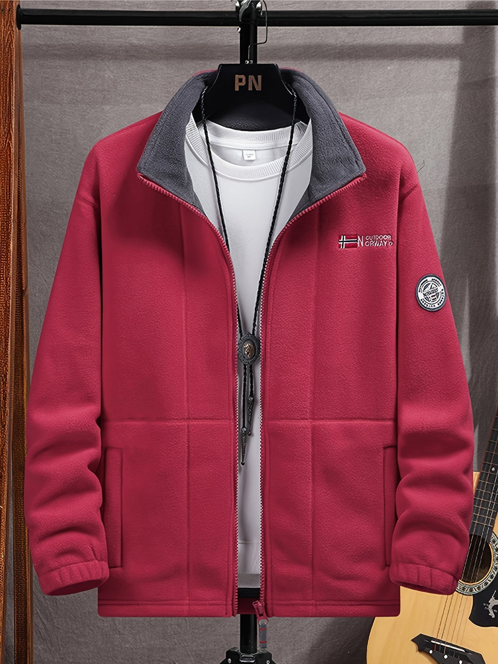 James Chaqueta Polar para Hombre – Forro Outdoor Térmico y Transpirable