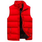 Ethan Chaleco Hombre – Chaleco Acolchado Impermeable y Ligero con Cuello Alto