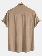 Richard Conjunto de Verano para Hombre – Set Elegante Camisa y Pantalón Lino