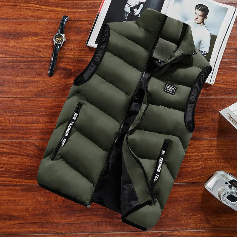 Clarence Chaleco Acolchado para Hombre – Gilet sin Mangas Cálido y Moderno