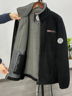James Chaqueta Polar para Hombre – Forro Outdoor Térmico y Transpirable