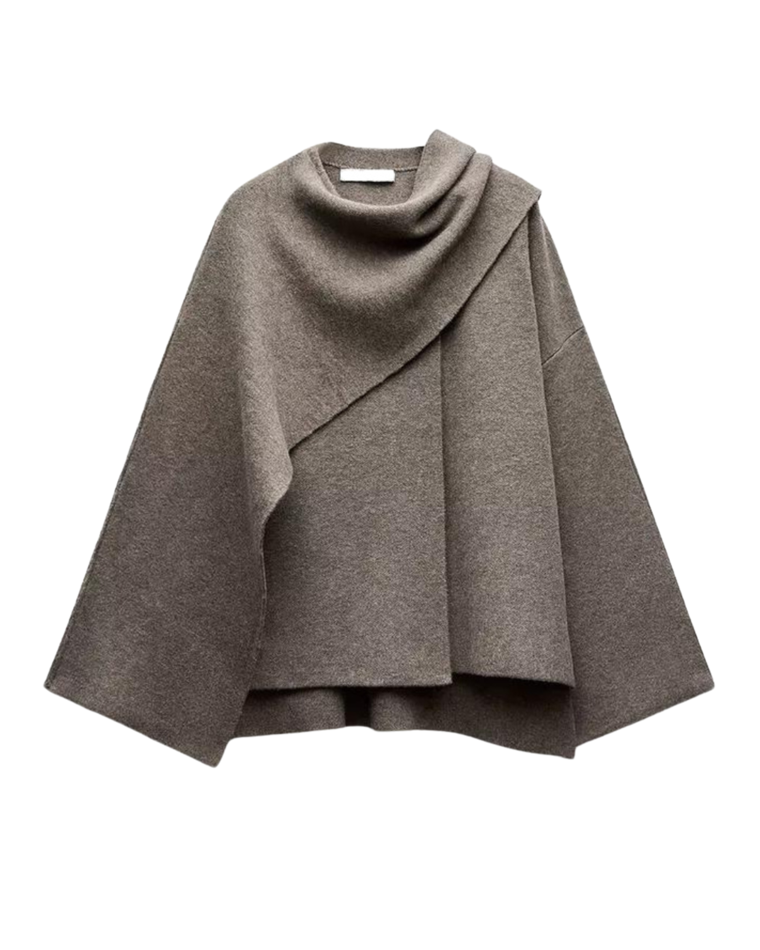 Poncho Fluido de Invierno para Mujer