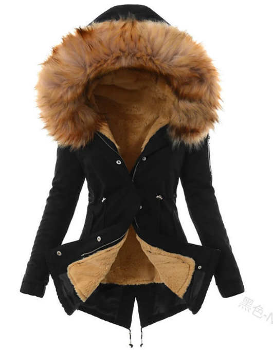 Polly Abrigo Largo de Invierno para Mujer – Chaqueta Elegante Térmica Chic