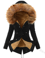 Polly Abrigo Largo de Invierno para Mujer – Chaqueta Elegante Térmica Chic