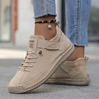 Eva Zapatillas Cómodas para Mujer – Sneakers Ergonómicas de Cuero Ligero