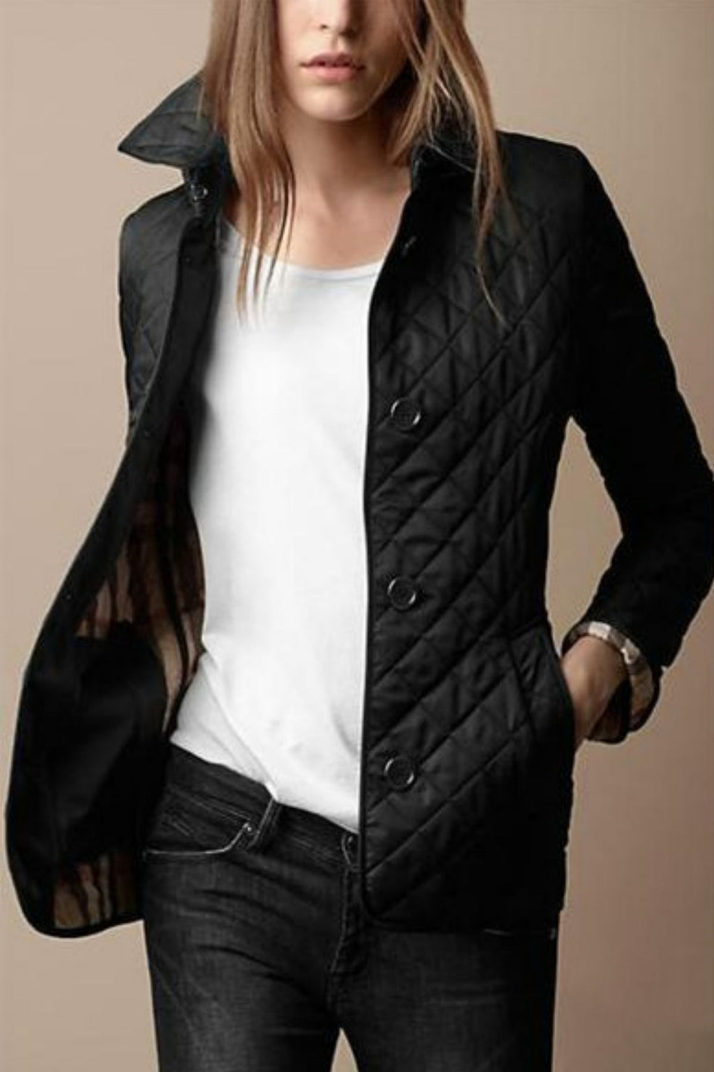 Clara Chaqueta Acolchada – Chaqueta Elegante y Cómoda con Detalles Refinados y Diseño Entallado