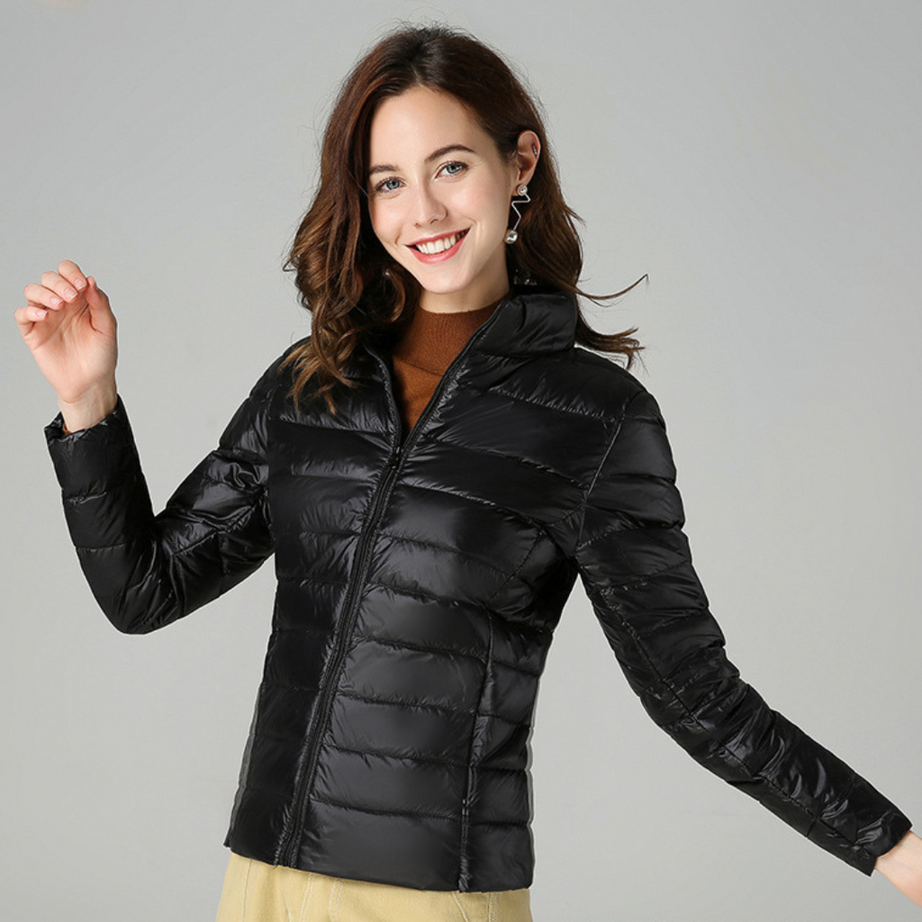 Aurora Chaqueta Impermeable para Mujer – Abrigo Ligero Waterproof Chic
