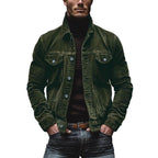 Bryn Chaqueta de Pana para Hombre – Chaqueta Workwear Retro Casual Chic