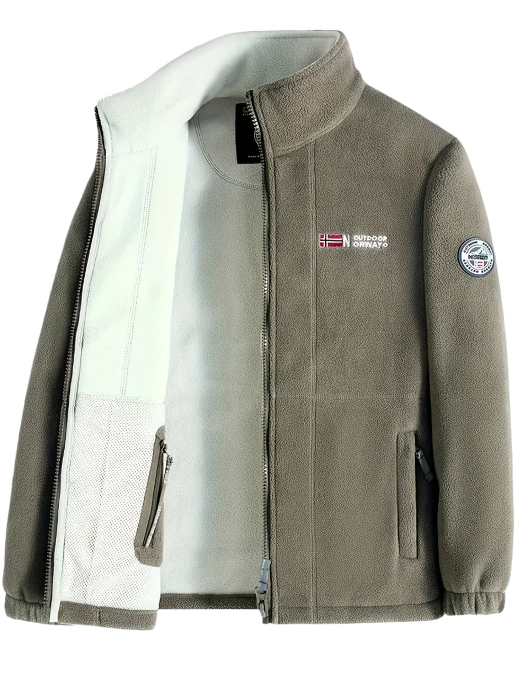 James Chaqueta Polar para Hombre – Forro Outdoor Térmico y Transpirable