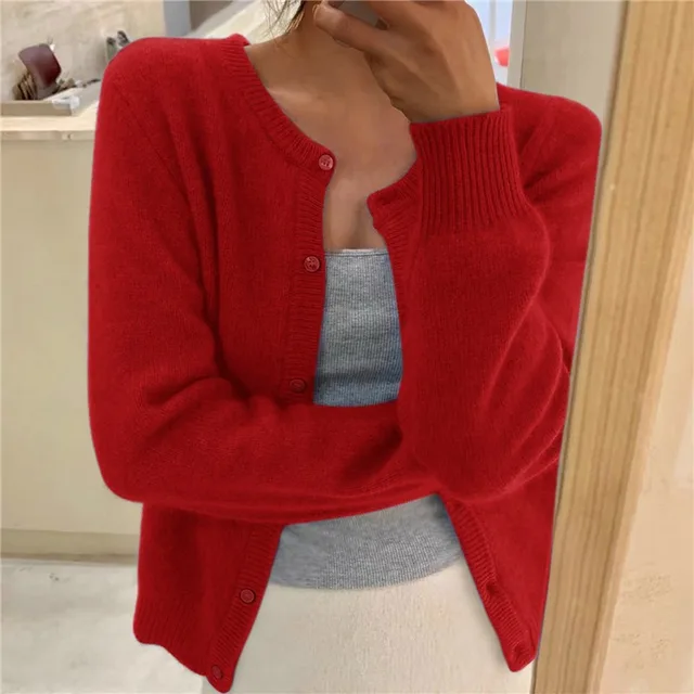 Sydney Cárdigan para Mujer – Chaqueta de Punto Elegante Oversize y Suave